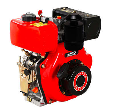 WSE170F 4HP 211CC Direct Injection Small  Air Cool Diesel Engine with straight key shaft