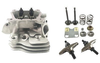 Cylinder Head Assy.W/ Valves,Rockers,Springs Fits for China Model 168F GX200 6.5HP 196CC Small Gasoline Engine