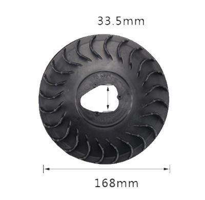 Flywheel Cooling Fan Fits for China 168F 170F GX160 GX200 163CC~212CC 5.5hp~7.5hp Small Gas Engine