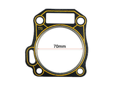 5XPC Entire Gaskets Kit(with 68mm bore head gasket) Fits for China 170F 208CC 212CC 7-7.5HP Small Gas Engine