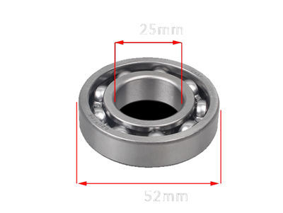 Crankshaft Ball Bearing Fits for China 168F 170F GX160 GX200 163CC~212CC 5.5hp~7.5hp Small Gas Engine