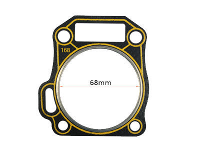 5XPC Entire Gaskets Kit(with 68mm bore head gasket) Fits for China 168F GX160 GX200 163CC 196CC 5.5-6.5HP Small Gas Engine
