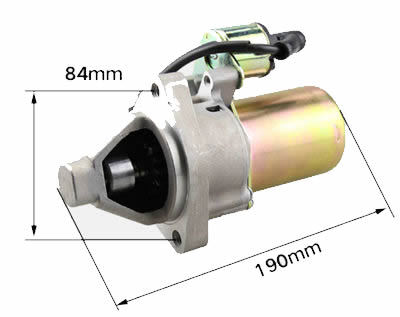Electric Starter (Start Motor) fits for China 182F 188F 190F GX390 GX420 11HP~16HP Small Gasoline Engine