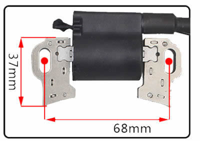 Spark Ignition Coil fits for China 182F 188F 190F GX390 GX420 11HP~16HP 340CC~420CC Small Gas Engine