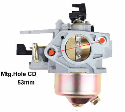 Carburetor fits for China 182F 188F 190F GX390 GX420 11HP~16HP Small Gasoline Engine Applied for Water Pump etc.