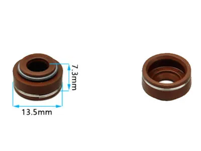 10XPCS Valve Stem Oil Seal Fits for China 182F 188F 190F GX390 GX420 11HP~16HP Small Gasoline Engine