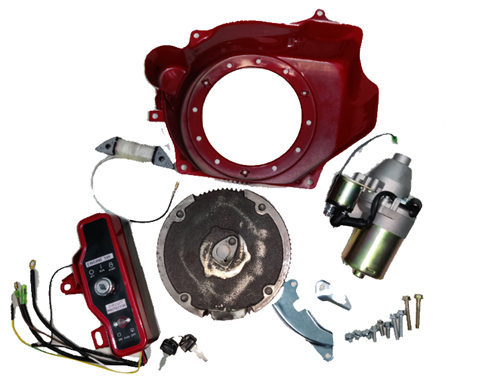 Electric Start Rebuild Kit Fits for China 168F 170F GX160 GX200 163CC~212CC 5.5hp~7.5hp Small Gasoline Engine