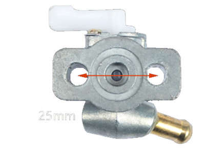2XPCS Fuel Tank Switch(left port) Fits for China Model 170F 173F 178F 4HP 5HP 6HP 211CC~296CC Small Air Cooled Diesel Engine