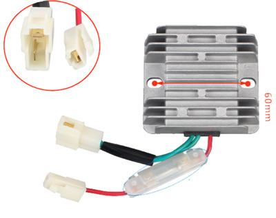 12V Regulator Fits for China Model 170F 173F 178F 4HP 5HP 6HP 211CC~296CC Small Air Cooled Diesel Engine