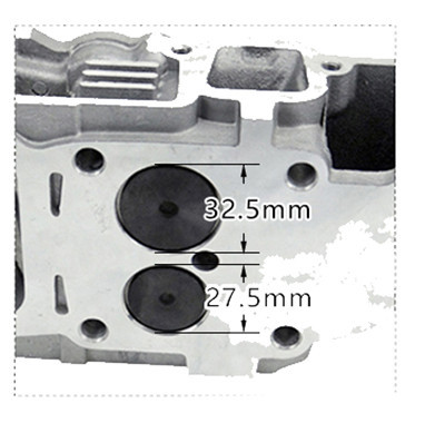 Cylinder Head Assy. with Valves and Springs Assembled Fits for China Model 173F 5HP 247CC Small Air Cooled Diesel Engine