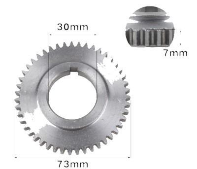 Crankshaft Drive Gear Fits for China Model 170F 173F 4HP 5HP 211CC~247CC Small Air Cooled Diesel Engine