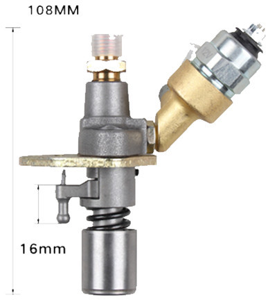 Fuel Injection Pump W/ Solenoid Fits for China Model 170F 173F 178F 4HP 5HP 6HP 211CC~296CC Small Air Cooled Diesel Engine