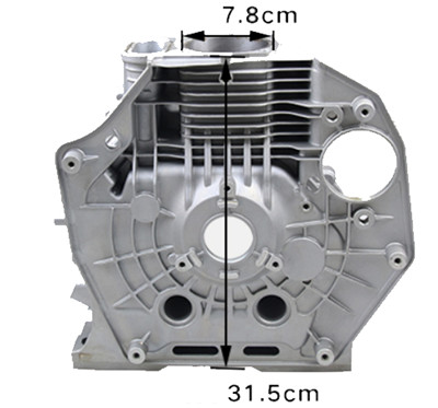 カプセル China 178F 6HP Air Cool Diesel Engine Crankcase
