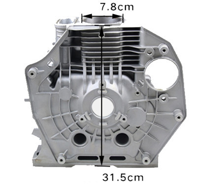 Crankcase Cylinder Block Case Fits for China Model 178F 6HP 296CC Small Air Cooled Diesel Engine