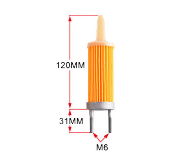 2XPCS Diesel Fuel Filter Fits for China Model 178F 6HP 296CC Small Air Cooled Diesel Engine