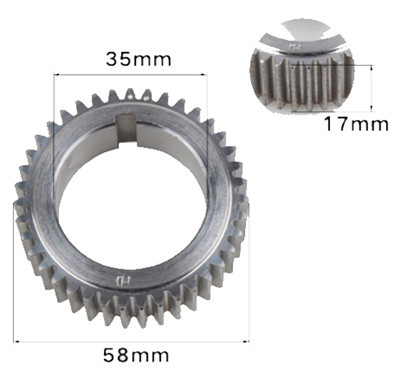 Crankshaft Timing Gear Fits for China Model 178F 6HP 296CC Small Air Cooled Diesel Engine