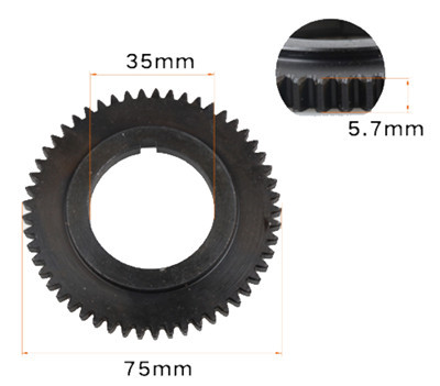 Crankshaft Drive Gear Fits for China Model 178F 6HP 296CC Small Air Cooled Diesel Engine