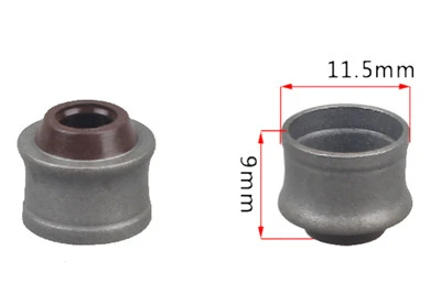 5XPCS Valve Stem Oil Seal Fits for China Model 178F 6HP 296CC Small Air Cooled Diesel Engine