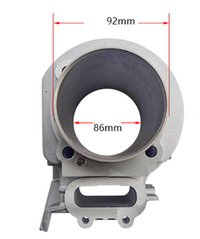 Split Type Cylinder Block Model 2 Fits for China Model 186F 9HP Small Air Cooled Diesel Engine