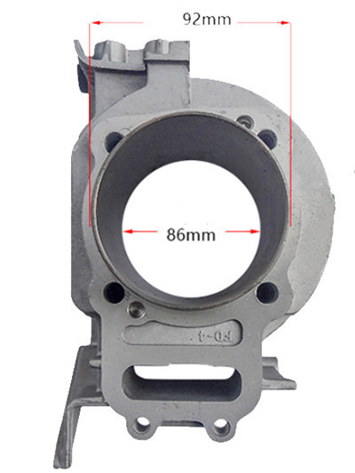 Split Type Cylinder Block Model1 Fits for China Model 186F 9HP Small Air Cooled Diesel Engine