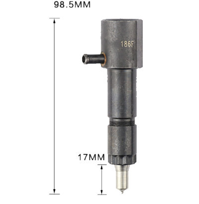 Fuel Injector Fits for China Model 186F 9HP Small Air Cooled Diesel Engine