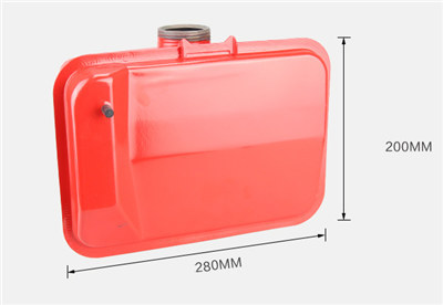 Diesel Fuel Tank Assy. with filter petcock hose etc. Fits for China Model 186F 186FA 188F 9HP-11HP Small Air Cooled Diesel Engine