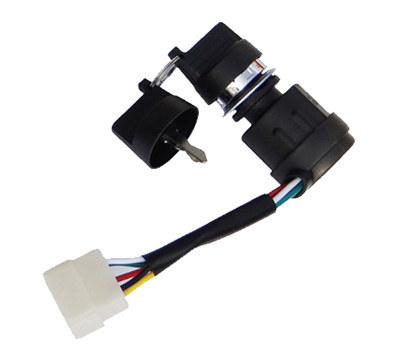 5-Wire Estart Switch with Keys Fits for China Model 186F 186FA 188F 9HP-11HP Small Air Cooled Diesel Engine