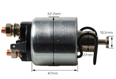 Starter Motor Relay(Type B) Fits for China Model 186F 186FA 188F 9HP-11HP Small Air Cooled Diesel Engine