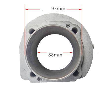 Cylinder Block Type B with 88mm Bore Size Fits for China Model 188F 11HP Split Type Small Air Cooled Diesel Engine