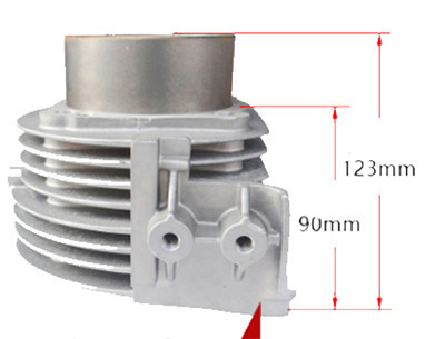 Cylinder Block Type A Fits for China Model 190F 11HP Split Type Small Air Cooled Diesel Engine