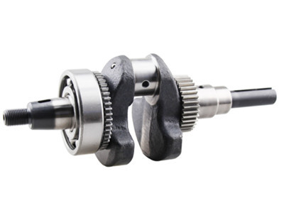 Straight Key CrankShaft Assy. W/ Gear and Bearing Fits for China Model 188F 190F 11HP Small Air Cooled Diesel Engine