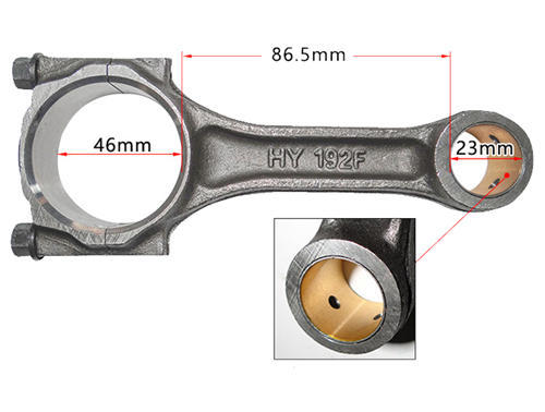 Conrod Assy. Connecting Rod For Model 192F 12HP 499cc Small Air Cooled Diesel Engine