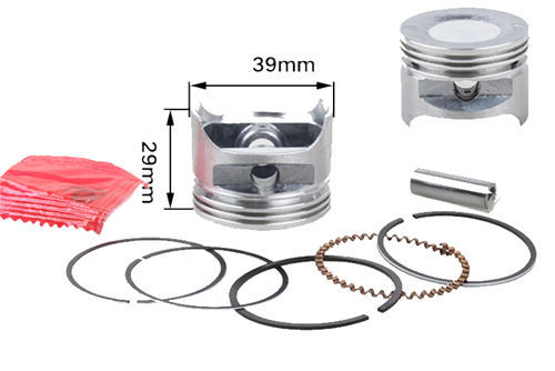 Piston And Rings Kit Fits for China Model GX35 35.4CC 04 Stroke Small Air Cooled Gasoline Engine