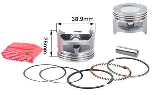 Piston And Rings Kit Fits for China Model 139 35CC 04 Stroke Small Air Cooled Gasoline Engine