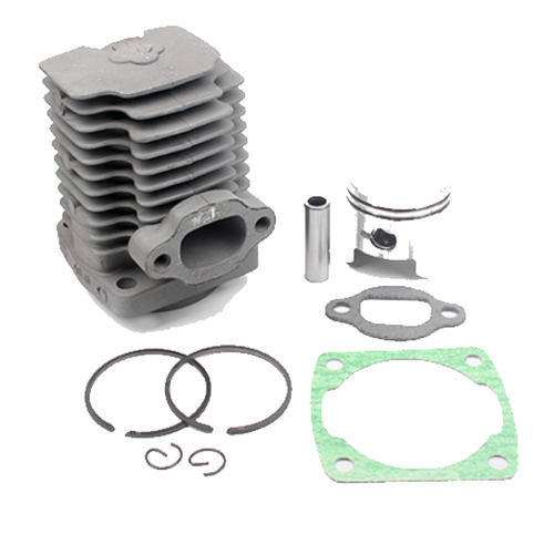 Cylinder Piston Kit W/ Gasket Fits for China Model 1E40F-6 43.5CC 02 Stroke Small Air Cooled Brush Cutter Gas Engine