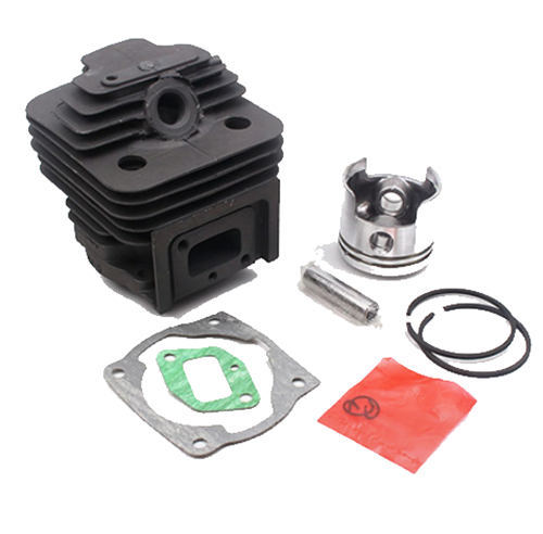 Cylinder Piston Kit W/ Gasket Fits for China Model 1E44F-5 49.9CC 02 Stroke Small Air Cooled Brush Cutter Gas Engine