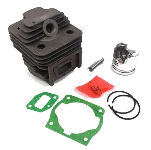 Cylinder Piston Kit W/ Gasket Fits for China Model 1E40F-5 43CC 02 Stroke Small Air Cooled Brush Cutter Gas Engine