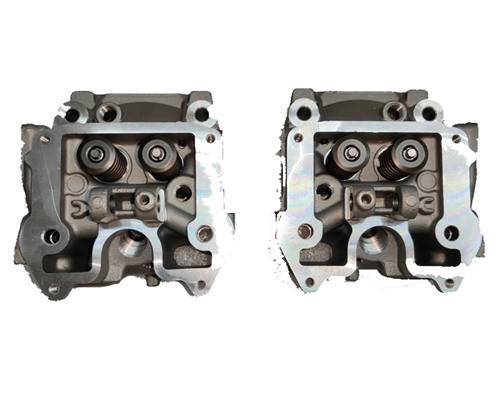 Left and Right Cylinder Heads Assy. Kit W/ Valve and Springs Assembled For Changchai EV80 794CC 4 Stroke Small Water Cool Diesel Engine