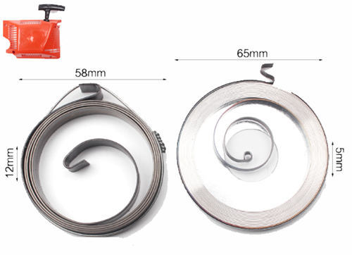 Starter Coil Spring Type A For 5200 5800 52-58CC Small Handy Gasoline Chainsaw