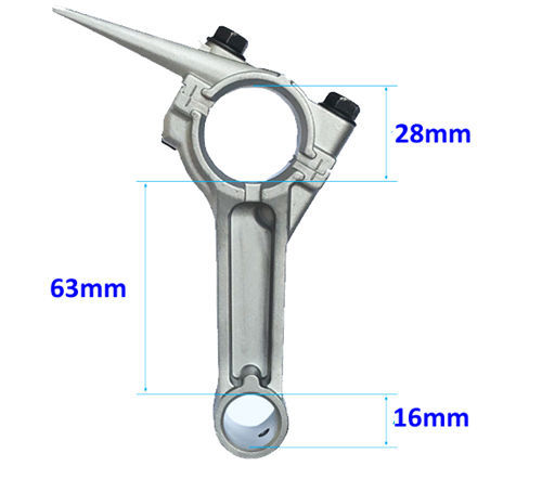Conrod Assy, Connecting Rod Fits For Yamah Gasoline Enigne Model MZ175 166F EF2600 Spare Parts