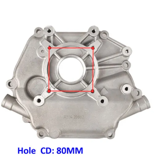 Crankcase Side Cover Fits 173F 177F GX240 GX270 240CC-270CC Small Gasoline Engine 3.5KW-4.5KW Generator Parts