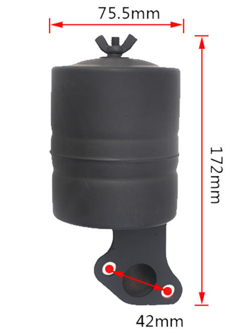Muffler Silencer Assy. For China Model 168FD 170FD 3HP/3.5HP Small Air Cool Diesel Engine