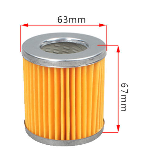 2XPCS Air Filter Element For China Model 168FD 170FD 3HP/3.5HP Small Air Cool Diesel Engine