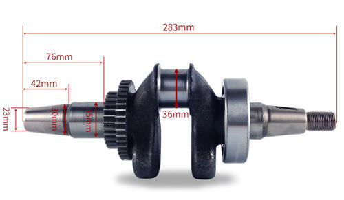 Tapered Crankshaft Fits For Yamah Model MZ360 185F Small Gasoline Engine EF6600 Generator Parts