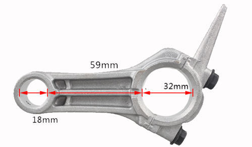 Connecting Rod Conrod Assy. 32MM Big Hole Fits for China Model 168FD 170FD 3HP/3.5HP Air Cool Diesel Engine