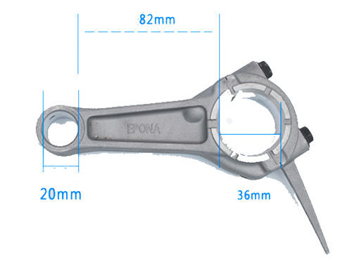 Conrod Connecting Rod Assy. Fits For Yamah Model MZ360 185F EF6600 Generator Parts