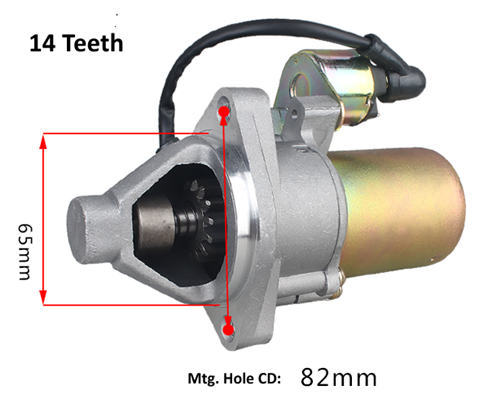 Electric Start Mottor For China Model 168FD 170FD 3HP/3.5HP Small Air Cool Diesel Engine