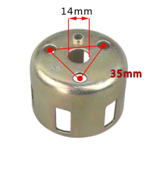 Pull Starter Cup For China Model 168FD 170FD 3HP/3.5HP Small Air Cool Diesel Engine