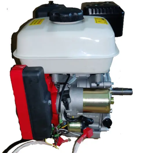 WSE170 Electric Start 212CC 7HP 4 Stroke Air Cooled Small Gasoline Engine W/. 20MM Key Straight Output Used For Water Pump,Gokart Purposes Etc.