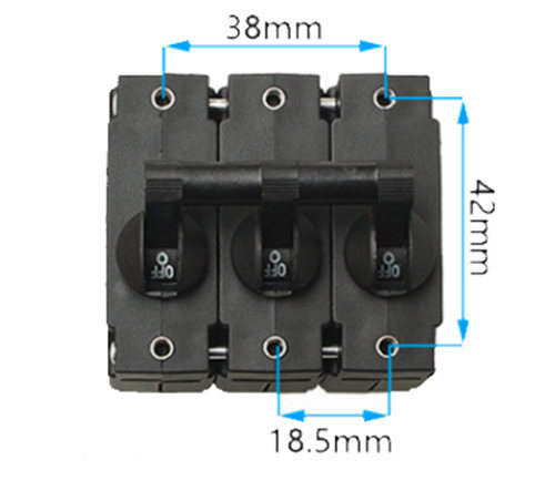 30A Three Phase Curcuit Breaker Fits For 5KW-8KW Small Gasoline Brush Generator Set